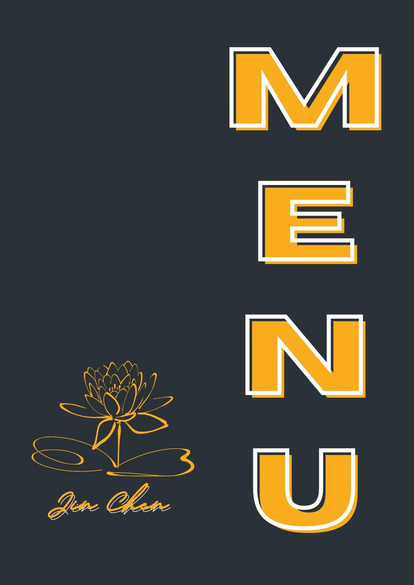 Iberico Thai menu — page 1